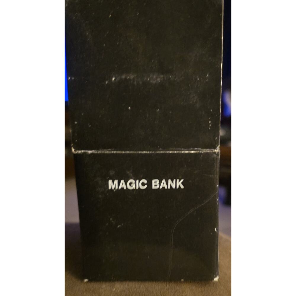 Vintage Magic Bank Coin Trick Illusion Bank With Original Box Roaming - Picture 2 of 7